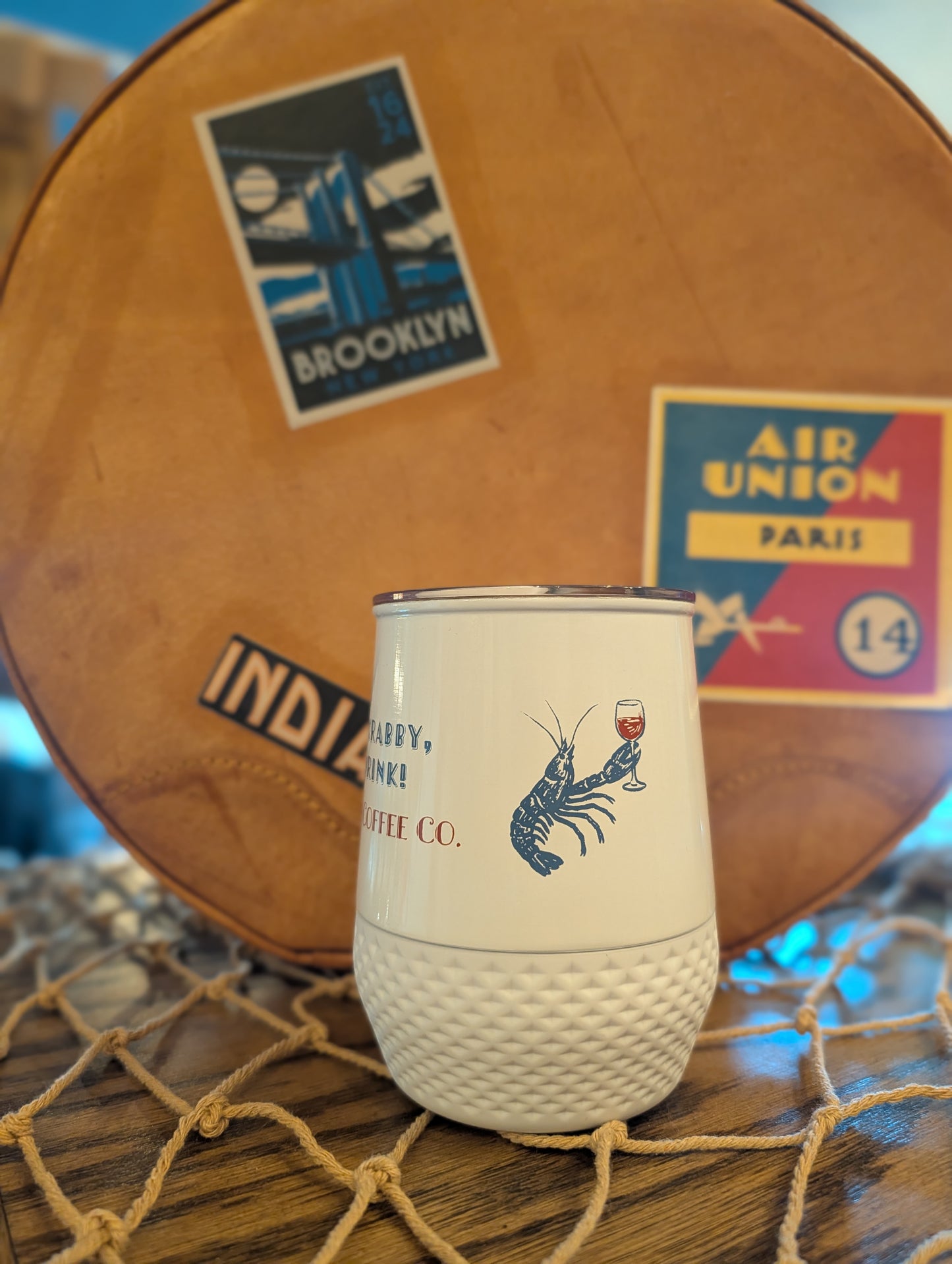 Don't Be Crabby Travel Mug