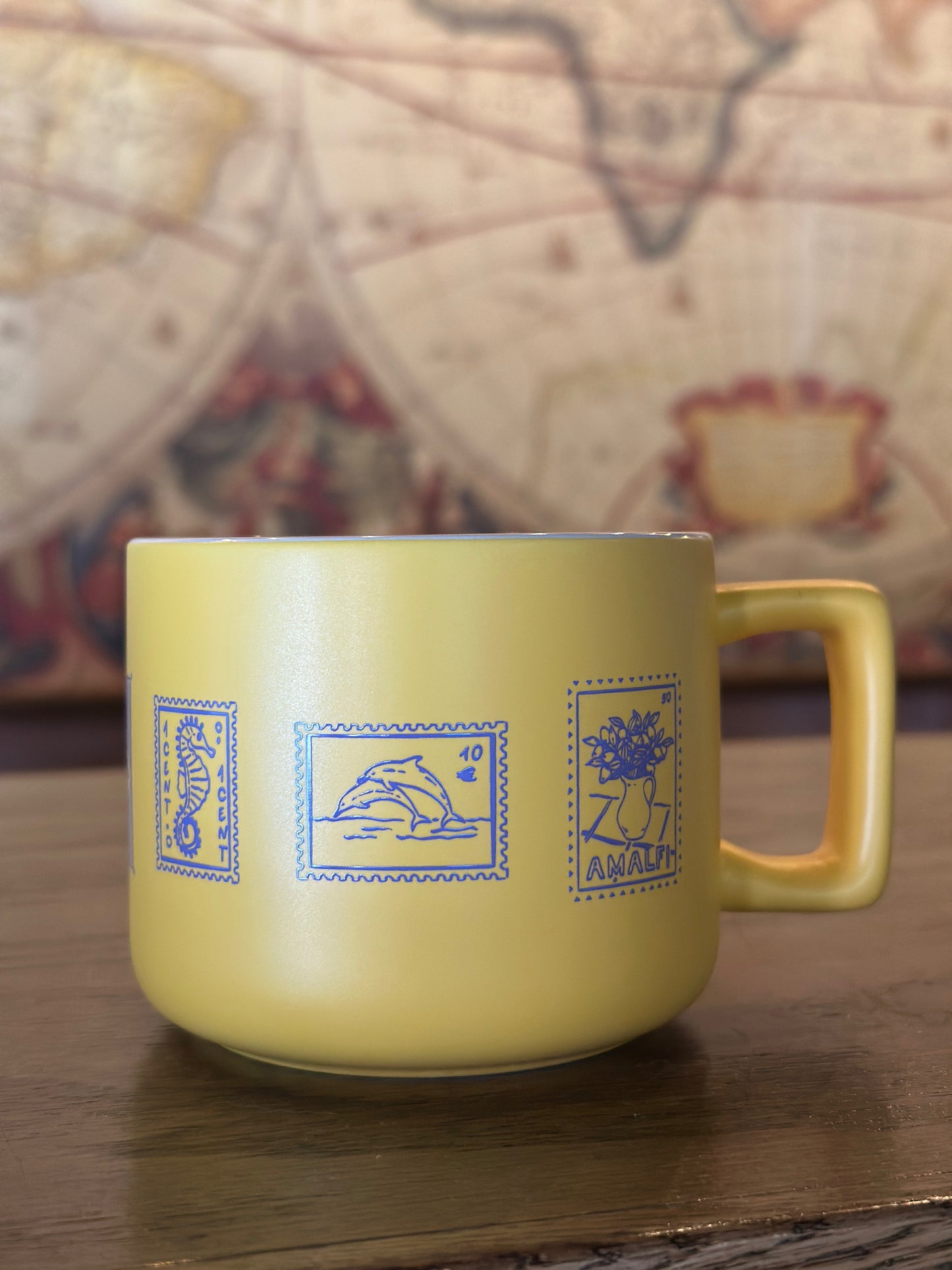 Yellow Stamp Mug