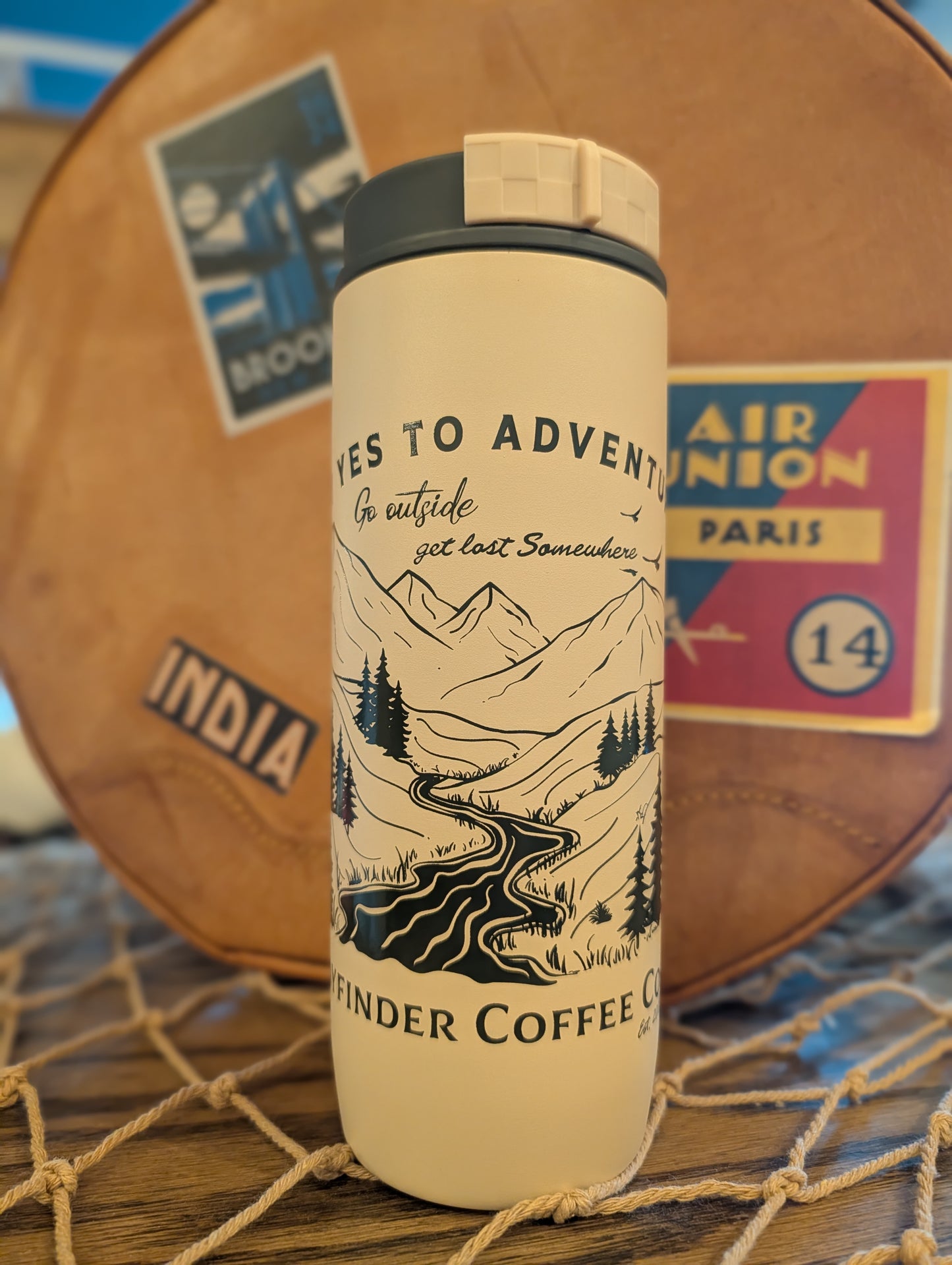 Say Yes to Adventure Travel Mug