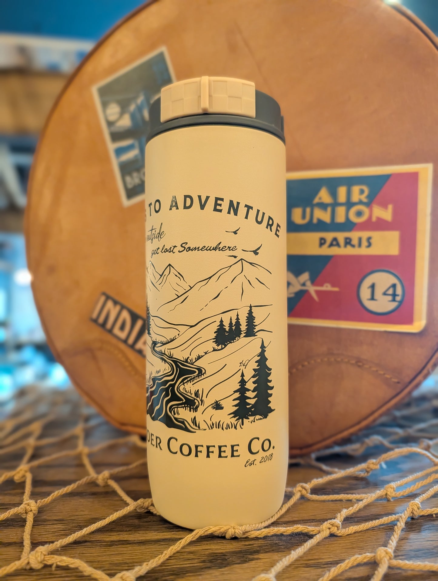 Say Yes to Adventure Travel Mug
