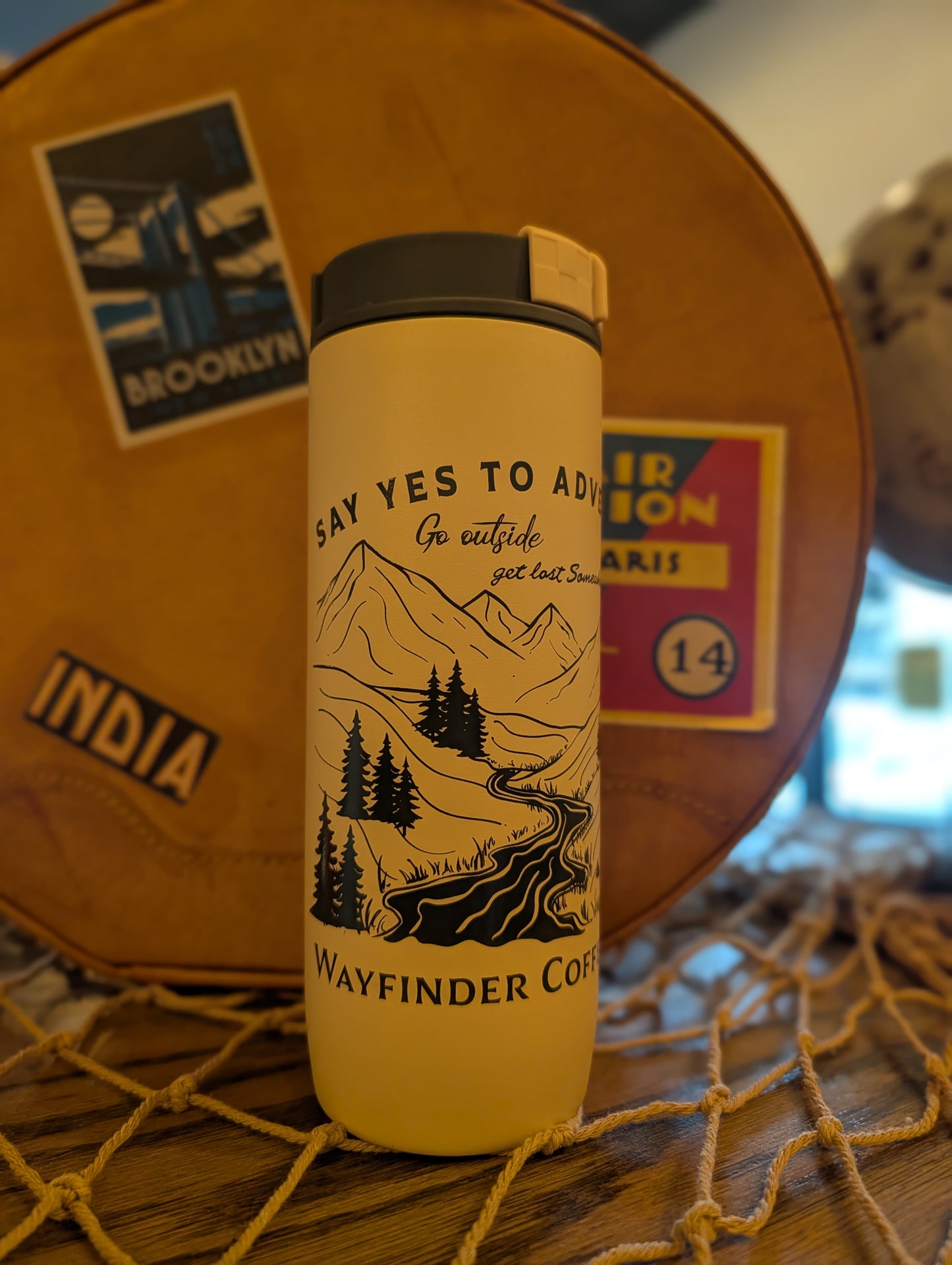 Say Yes to Adventure Travel Mug